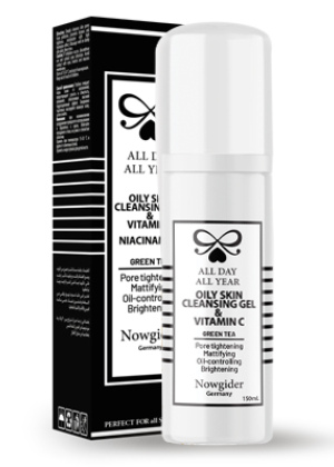 ژل شوینده پوست‌های چرب و دارای آکنه همراه با ویتامین سی